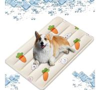 BANTASE Cooling Mat For Cat, Cats Cooling Mats, Super Scratch-Resistant & Cool Pad Bed For Pet. Pressure Activated Pet Cool Pad No Water(A,Small)