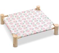 BANTASE Dog Bed Portable Raised Dog Beds With Washable And Breathable Mesh Large Dog Bed Lifted For Indoor And Outdoor Use(A,M)