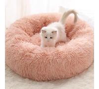 BANTASE Dog Bed, Soft Cat Cave For Good Support, Comfortable Pet With Removable Cushion, Washable(B,50cm)