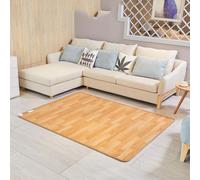 BANTASE Electric Heated Floor Mats W Timing & Heating Modes, Fast Heating Electric Heated Carpet Heater, Foot Warmer Under Desk For Office Home(50 * 60cm)