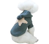 BANTASE Pet Fleece Pullover - Soft Padded Dog Sweater, Comfortable And Warm, Soft And Comfortable, Bright Colours, Easy To Put On And Take Off(E,XS)