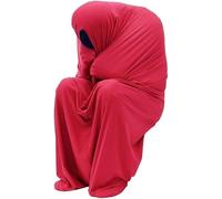 BANTASE Sensory Body Sock For Autism Sensory Needs, Body Sock Full-Body Wrap To Relieve Stress, Self-Calming, Relaxing 3-18 Years Old(Rot,L)