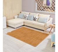 BANTASE Under Desk Heated Carpet Rug, Floor Mat, Electric Area, Waterproof, For Office And Home Warming(100 * 200cm)