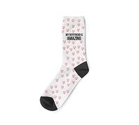 Banter Cards My boyfriend is amazing Socks - Funny Socks - Socks - Unisex Socks - Funny Gifts - Rude Gifts Valentines Gifts - Valentines Day - Boyfriend Gifts - Girlfriend Gifts