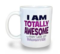 Banterous Mum Mug - Funny Mothers Day Cup, Coffee Mug Gift, Presents for Mother from Daughter, Unique Mothers Day Mugs, Ceramic Cup for Tea or Coffee, Birthday Gift for Her, 11oz, Best Mum Mugs