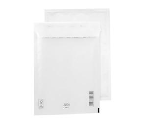 Bantex E5 240 x 275 mm 15/E White Bubble Envelopes with Self-Adhesive Seal Pack of 100