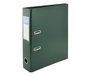 Bantex Lever Arch File PVC Slotted 70mm Spine A4 Green Ref 145004 [Pack of 10]