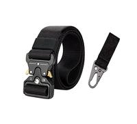 Bantopgong 3.8 cm / 5 cm Width Army Tactical Military Nylon Waist Belts Quick Release Training Strong Metal Buckle, 125cm