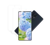Banuyaw Protective Glass Screen Protector for Motorola Edge 40 Pro, Tempered Glass Screen Protector for Motorola Edge 40 Pro 5G, Pack of 2, Soft TPU Anti-Scratch Screen Protector Sensitive Touch