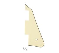 Banworks 3 Ply Les Paul Pickguard LP Pickguard Scratch Plate 2-Hole Electric Guitar Pickguard for USA Gibson Les Paul LP JT/HB-05 Cream