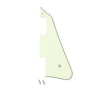 Banworks 3 Ply Les Paul Pickguard LP Pickguard Scratch Plate 2-Hole Electric Guitar Pickguard for USA Gibson Les Paul LP JT/HB-05 Ivory