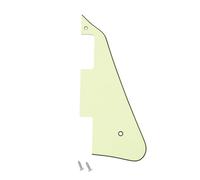 Banworks 3 Ply Les Paul Pickguard LP Pickguard Scratch Plate 2-Hole Electric Guitar Pickguard for USA Gibson Les Paul LP JT/HB-05 Vintage Green