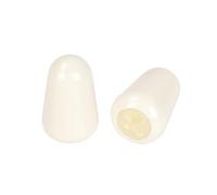 Banworks 3 Way Guitar Switch Cap 5 Way Pickup Selector Switch Cap | 3.5mm/4.9mm Switch Knob for Fender/Squier Strat ST Tele Electric Guitars Pack of 2 JT/DWQM-05 Vintage White