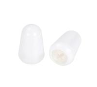 Banworks 3 Way Guitar Switch Cap 5 Way Pickup Selector Switch Cap | 3.5mm/4.9mm Switch Knob for Fender/Squier Strat ST Tele Electric Guitars Pack of 2 JT/DWQM-05 White