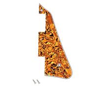 Banworks 4-Ply Electric Guitar Pickguard 2-Hole American LP Pickguard | Electric Guitar Scratch Plate for USA Gibson Les Paul LP JT/HB-05 Tiger Stripe