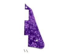 Banworks 4 Ply Les Paul Pickguard LP Pickguard Scratch Plate 2-Hole Electric Guitar Pickguard for USA Gibson Les Paul LP JT/HB-05 Purple Pearl