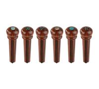 Banworks Acoustic Guitar Bridge Pins Cocobolo Bridge Pins