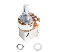 Banworks Aluminium B500K M8 Thread Push Pull Guitar Pots Metric Sized 18-Spline Split Short Shaft (15mm Length) Linear Taper Potentiometers for Squier/Epiphone/Ibanez/ESP Electric Guitars JT/XNQ-23