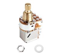 Banworks Brass B250K Imperial 3/8" Thread Push Pull Guitar Pots 18-Spline