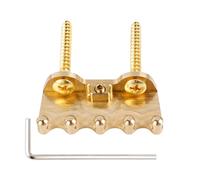 Banworks CNC Processed Electric Guitar Tremolo Bridge Brass Spring Claw Reinforced Full Solid Brass Hook 29mm Mounting Hole Spacing With Screws For Fender Ibanez Tremolo Bridge Systems JT/QQZG-01