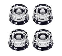 Banworks Guitar Control Knobs Imperial Size 24 Spline 2 Volume 2 Tone Control Knobs Dodecagon Top Hat Knobs for Gibson Les Paul LP SG Style Electric Guitars Pack of 4 JT/XN-13