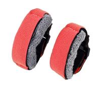Banworks Guitar String Mute Strap, Fret Wraps String Dampener, Noise Reducer for Electric and Bass Guitars, Short 18.5 cm (7.28 inch), Long 20.5 cm (8.07 inch), Pack of 2, JT/SYD-01, Coral Red
