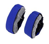 Banworks Guitar String Mute Strap, Fret Wraps String Dampener, Noise Reducer for Electric and Bass Guitars, Short 18.5 cm (7.28 inch), Long 20.5 cm (8.07 inch), Pack of 2, JT/SYD-01, Dark Blue
