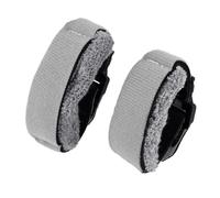 Banworks Guitar String Mute Strap, Fret Wraps String Dampener, Noise Reducer for Electric and Bass Guitars, Short 18.5 cm (7.28 inch), Long 20.5 cm (8.07 inch), Pack of 2, JT/SYD-01, Gray