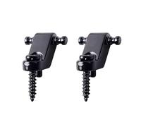 Banworks Guitar String Tree Retainers Standard Roller String Guides Retainer for Fender/Squier Stratocaster Strat ST Tele Electric Guitars Pack of 2 JT/YXK-05 Black