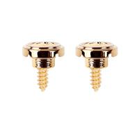 Banworks Guitar String Tree Retainers Vintage 52' Tele Round Slotted String Retainer 50's F String Trees Retainer Guides for Fender Telecaster Tele TL Electric Guitars Pack of 2 JT/YXK-07 Golden