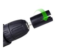 Banworks Guitar String Winder Drill Bit, Tuning Peg Winder | Universal Hex Shank String Winder Adapter, for Electric, Acoustic and Bass Guitars, JT/JXT-01, Black