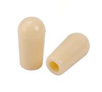 Banworks Guitars 3-Way Switch Tip 3.5mm (9/64") Metric Pickup Selector Switch Caps M4 Toggle Switch Knob Tip Caps for Epiphone EPI Les Paul LP SG Electric Guitars Pack of 2 JT/DWQM-03 Cream