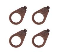 Banworks LP Guitar Tone and Volume Knobs Pointer Plate 3/8" Inner Diameter LP Knob Indicator Washers for Gibson Les Paul LP or CTS Pots Pack of 4 JT/XNZZ-03 Antique Red Bronze
