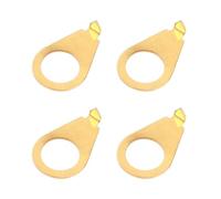 Banworks LP Guitar Tone and Volume Knobs Pointer Plate 3/8" Inner Diameter LP Knob Indicator Washers for Gibson Les Paul LP or CTS Pots Pack of 4 JT/XNZZ-03 Golden