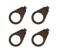 Banworks LP Guitar Tone and Volume Knobs Pointer Plate 3/8" Inner Diameter LP Knob Indicator Washers for Gibson Les Paul LP or CTS Pots Pack of 4 JT/XNZZ-03 Antique Green Bronze