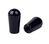 Banworks M3.5 Guitar 3-Way Toggle Switch Tip Metric 3.5 mm/0.138 inch Pickup Selector Switch Caps Toggle Switch Knob Tip Caps for Epiphone EPI Les Paul LP SG Electric Guitar Set of 2 JT/DWQM-06 Black