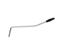 Banworks M6 Metric Guitar Tremolo Arm Whammy Bar Replacement | 5.8mm (15/64") Thread for Tremolo Bridges of Squier Strat ST Guitars JT/YB-01 Chrome with Black Tip