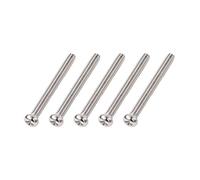 Banworks Metric 2.5×27 mm M2.5 Electric Guitar Humbucker Pickup Height Adjustment Screw Set for Epiphone LP SG Squier Strat ST and Asian-Made Humbucker-Equipped Guitar JT/SXQLS-02 Chrome