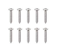 Banworks Metric Thread 2.5x15mm M2.5 Electric Guitar Humbucker Pickup Frame Mounting Screw Set Humbucker Pickup Ring Countersunk Screw Kit for EPI Les Paul LP SG Suier ST Pack of 20 JT/WKLS-01 Nickel