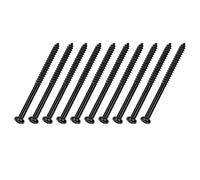 Banworks Metric Thread 2.6x36 mm M2.6 Electric Bass Pickup Screw Set Pickup Mounting Screws Kit for JB PB P90 JM Style Electric Guitar Bass Pickup Pack of 10 JT/SXQLS-04 Black