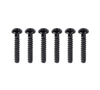 Banworks Metric Thread 3.5x22mm M3.5 Electric Guitar Single Coil Pickup Height Adjustment Screws Pickup Mounting Screws Set for Squier Stratocaster Strat ST Tele TL Pack of 6 JT/DXQLS-03 Black