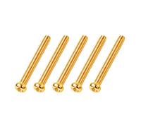 Banworks Metric Thread 3x27 mm M3 Electric Guitar Humbucker Pickup Height Adjustment Screw Set for Epiphone LP SG Squier Strat ST and Asian-Made Humbucker-Equipped Guitar JT/SXQLS-02 Golden