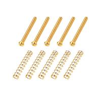 Banworks Metric Thread 3x30 mm M3 Electric Guitar Humbucker Pickup Height Adjustment Screw & Spring Set for Epiphone LP SG Squier Strat ST and Asian-Made Humbucker-Equipped Guitar JT/SXQLS-03 Golden