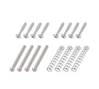 Banworks Metric Thread M3 Electric Guitar Humbucker Pickup Height Screw Spring Set Humbucker Frame Mounting Screws Kit for Epiphone LP SG Asian-Made Humbucker-Equipped Guitar JT/SXQLS-01