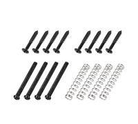 Banworks Metric Thread M3 Electric Guitar Humbucker Pickup Height Screw Spring Set Humbucker Frame Mounting Screws Kit for Epiphone LP SG Asian-Made Humbucker-Equipped Guitar JT/SXQLS-01