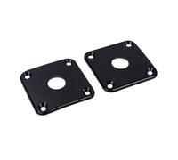 Banworks Plastic Guitar Jack Plate Square Curved Output Jackplates Cover