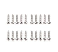 Banworks Stainless Steel American #2 x 3/8" Guitar Tuning Keys Pegs Screws Guitar/Bass Tuning Machine Head Screws for Gibson Les Paul SG American Fender Elctric Guitars Pack of 20 JT/JXQLS-01 Nickel