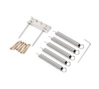 Banworks Tremolo Bridge Spring Claw Screws Set ST Vintage 6-Point Tremolo Bridge Spring Accessories Kit for Vintage Style Fender/Squier Stratocaster Strat Electric Guitars JT/QQXT-02 Golden Screws