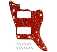 Banworks Vintage 60s Jazzmaster Pickguard 4-Ply 13-Hole Guitar Pickguard | JM Pickguard Guitar Pickguard Scratch Plate for Fender Jazzmaster JM Guitars JT/HB-14 Brown Tortoiseshell