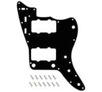 Banworks Vintage 60s JM Pickguard 3 Ply 13-Hole Guitar Pickguard Scratch Plate for Fender Jazzmaster JM Guitars JT/HB-14 Black